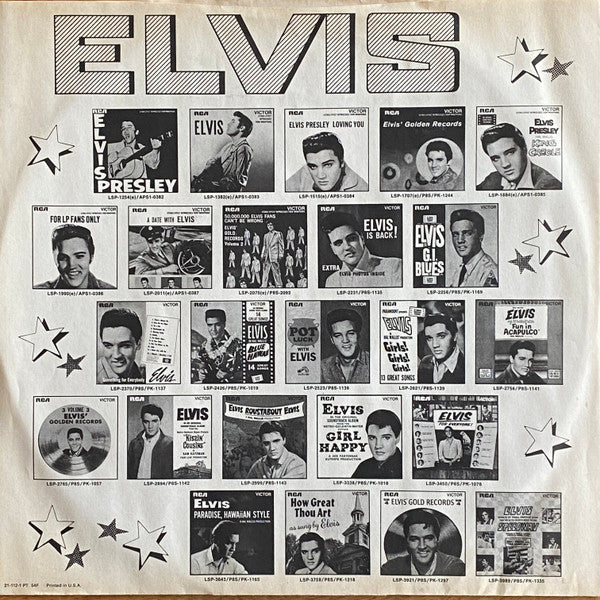 Elvis Presley : Elvis Presley (LP, Album, RE, Ind)