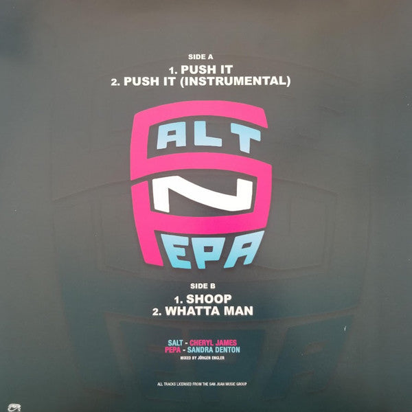 Salt 'N' Pepa : Push It (12", Single, Ltd, Cle)