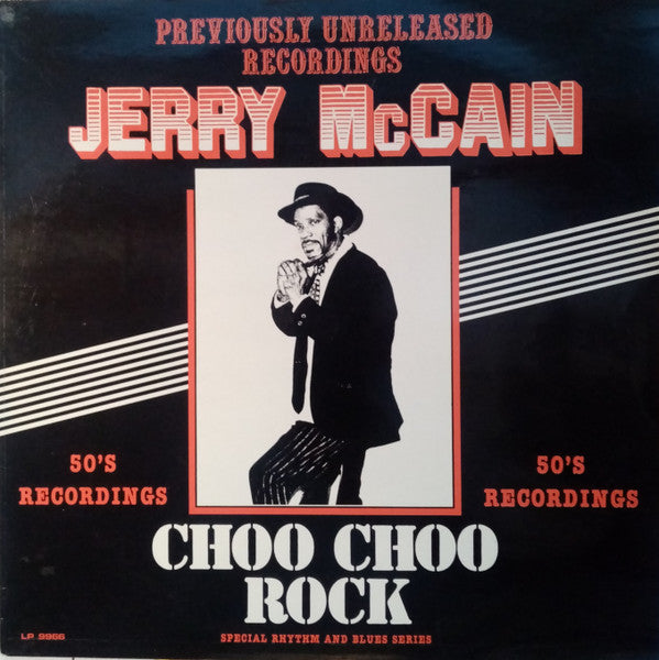Jerry McCain : Choo Choo Rock (LP, Mono, RE)