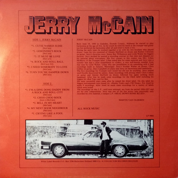 Jerry McCain : Choo Choo Rock (LP, Mono, RE)