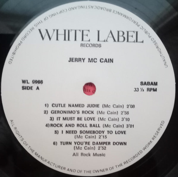 Jerry McCain : Choo Choo Rock (LP, Mono, RE)