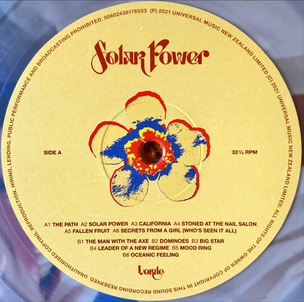 Lorde : Solar Power (LP, Album, Ltd, Cle)