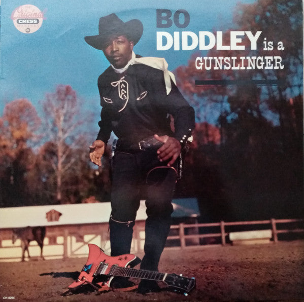 Bo Diddley : Bo Diddley Is A Gunslinger (LP, Album, RE)