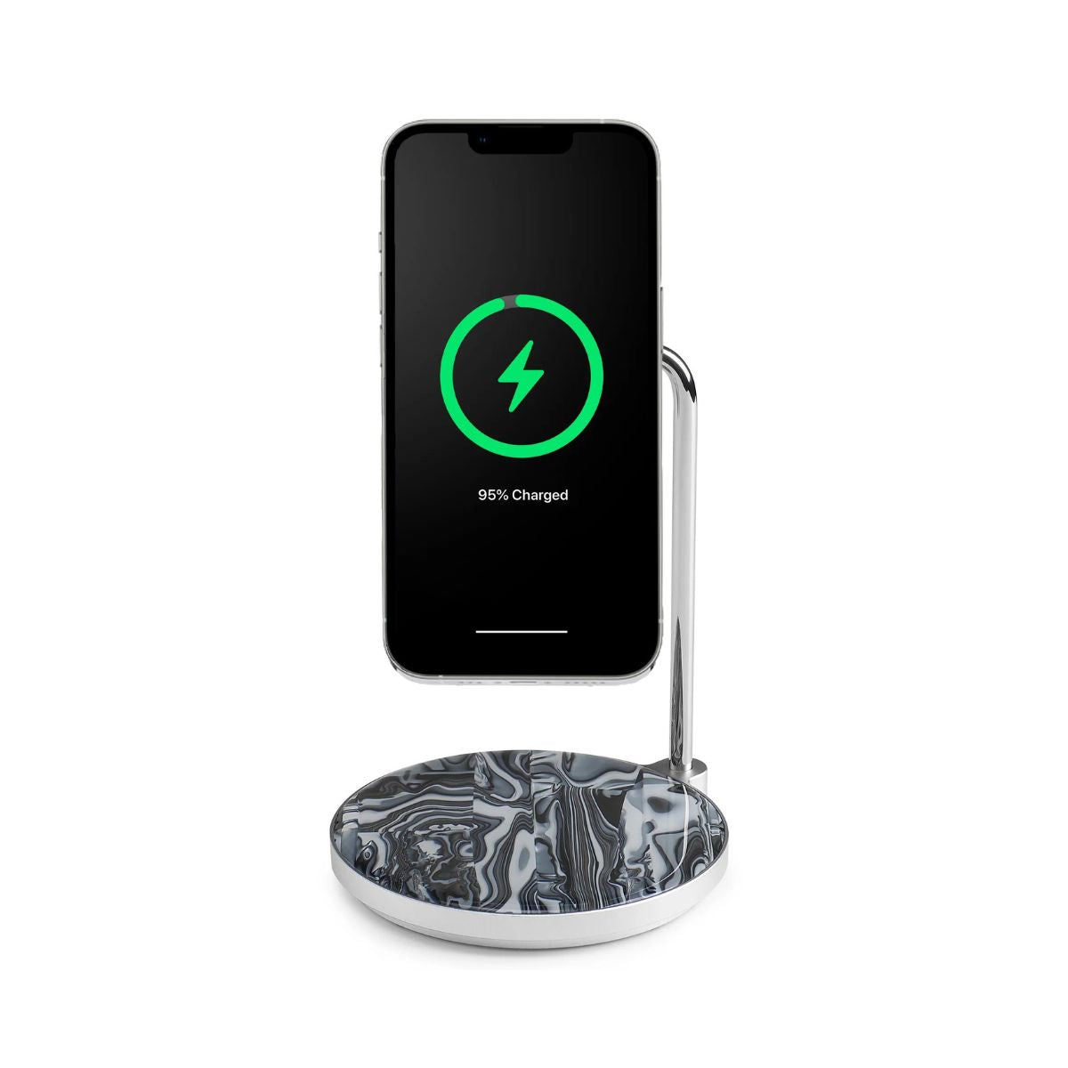 2-in-1 Magsafe Wireless Charge, Alchemy Grey | Materik - Wake Concept Store