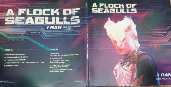 A Flock Of Seagulls : I Ran (So Far Away) (LP, Comp, Ltd, Pin)