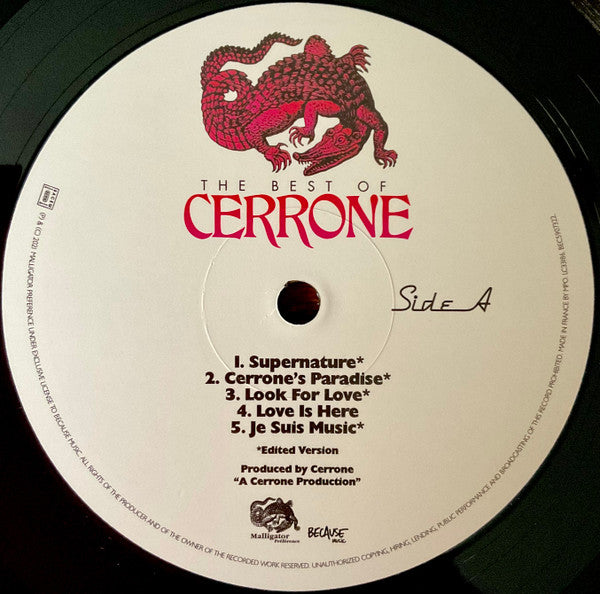 Cerrone : The Best Of Cerrone (2xLP, Comp)