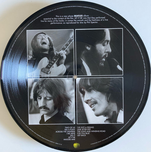 The Beatles : Let It Be (LP, Album, Pic, RE, S/Edition, Die)