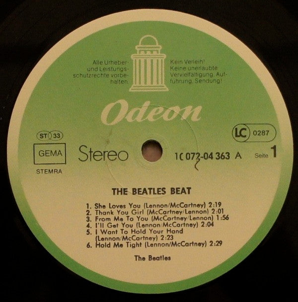The Beatles : The Beatles Beat (LP, Comp, RE, Gre)