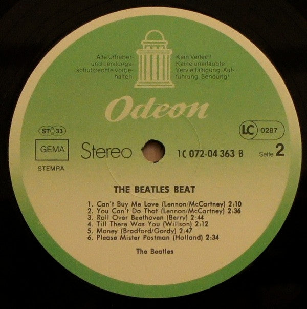 The Beatles : The Beatles Beat (LP, Comp, RE, Gre)