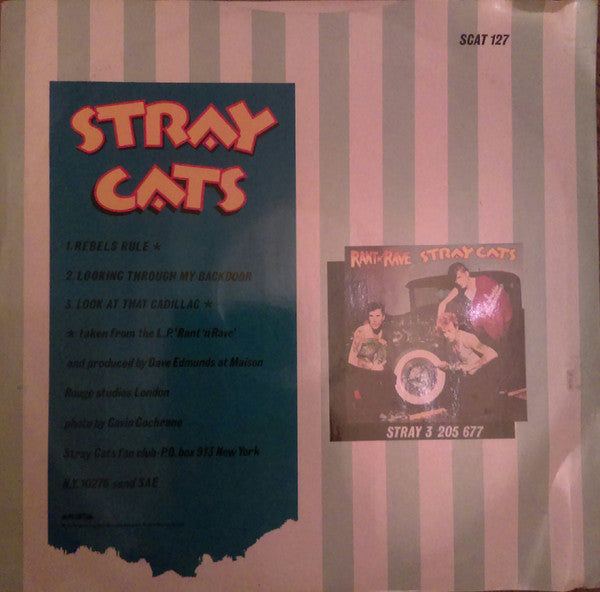Stray Cats : Rebels Rule (12", Single)