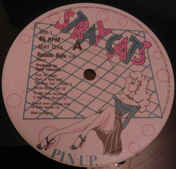 Stray Cats : Rebels Rule (12", Single)