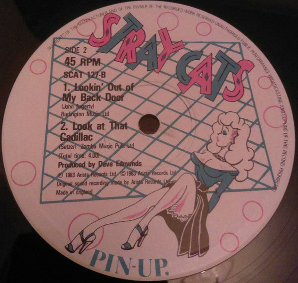 Stray Cats : Rebels Rule (12", Single)