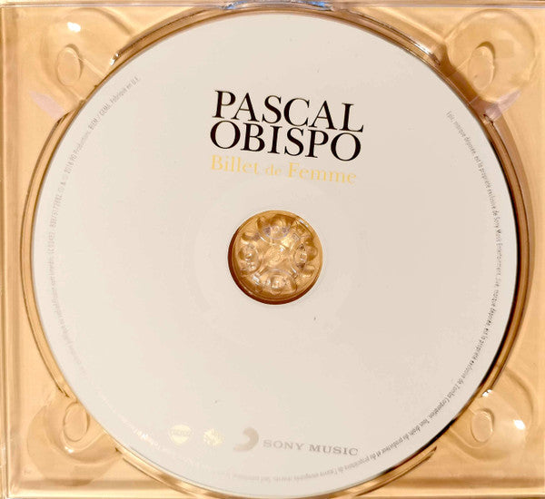 Pascal Obispo : Billet De Femme (CD, Album)