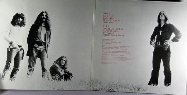 Black Sabbath : Paranoid (LP, Album, RE, Gat)