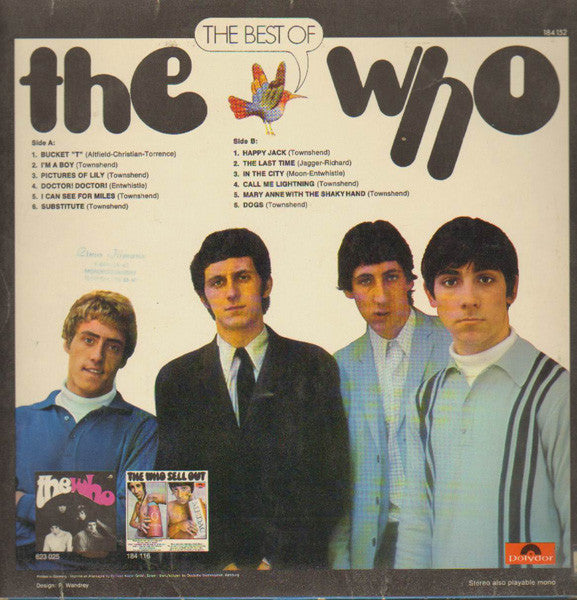 The Who : The Best Of The Who (LP, Comp)