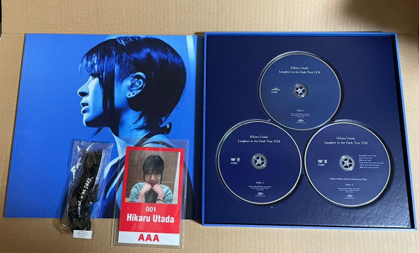 Utada Hikaru : Laughter In The Dark Tour 2018 (DVD-V, Ltd, Num + 2xBlu-ray, Ltd, Num)
