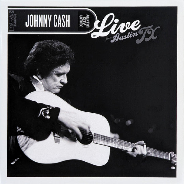 Johnny Cash : Live From Austin TX (LP, Album, Ltd, Bla)