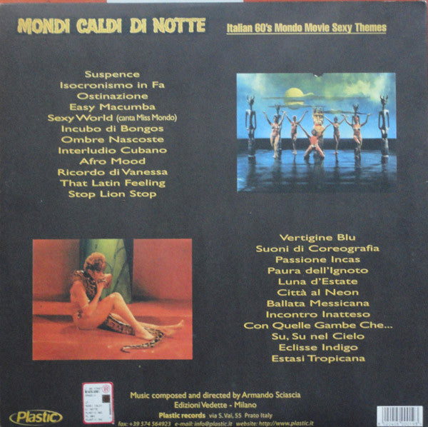 Armando Sciascia : Mondi Caldi Di Notte - Italian 60's Mondo Movie Sexy Themes (2xLP, Comp)