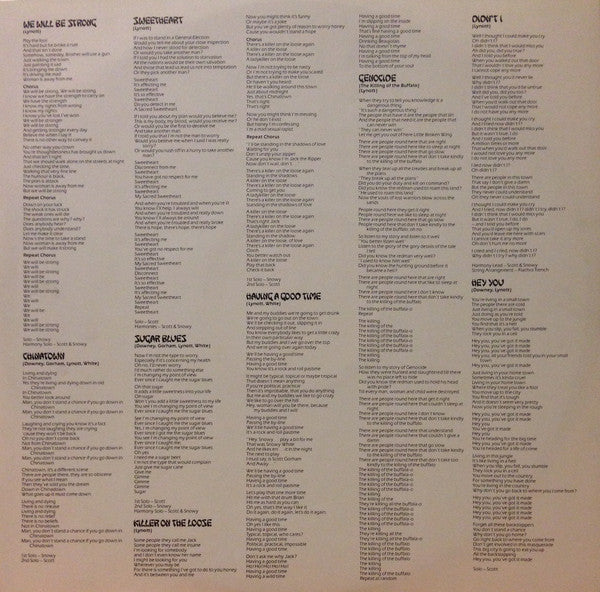 Thin Lizzy : Chinatown (LP, Album, Emb)