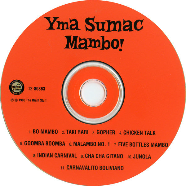 Yma Sumac : Mambo! (CD, Album, Mono, RE)