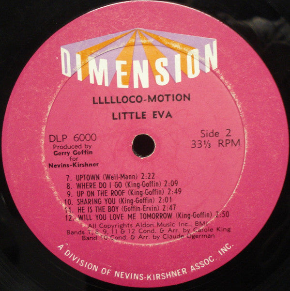 Little Eva : Llllloco-Motion (LP, Album, Mono)