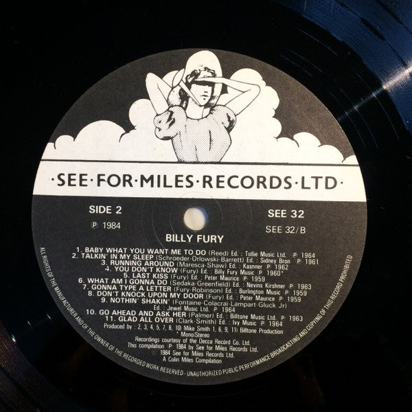 Billy Fury : Billy Fury (LP, Comp)
