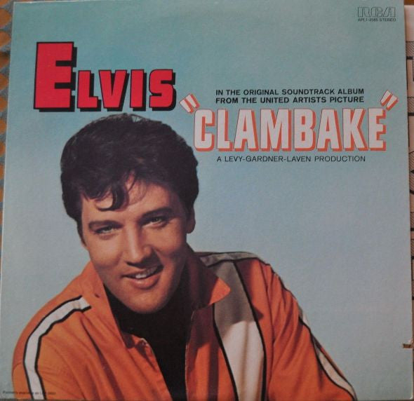 Elvis Presley : Clambake (LP, Album, RE)