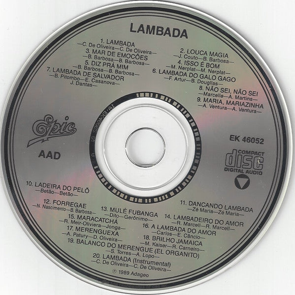 Various : Lambada (CD, Comp)