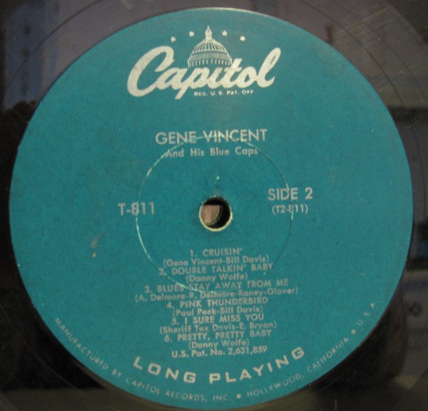 Gene Vincent & His Blue Caps : Gene Vincent And The Blue Caps (LP, Album)