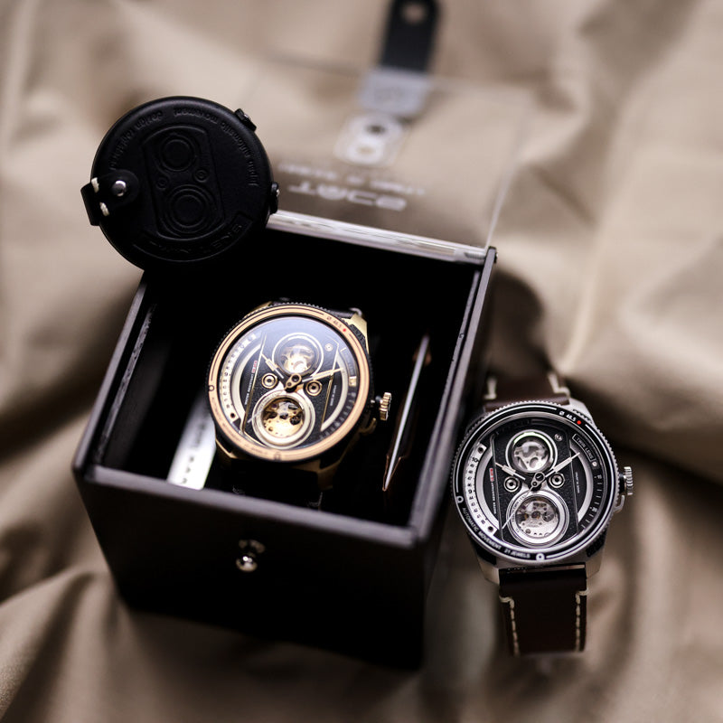 Automatic Twin Lens Watch - Modern Silver | TACS - Wake Concept Store