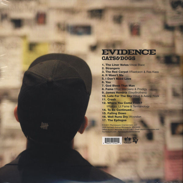 Evidence (2) : Cats & Dogs (LP, Yel + LP, Pin + Album, Ltd)