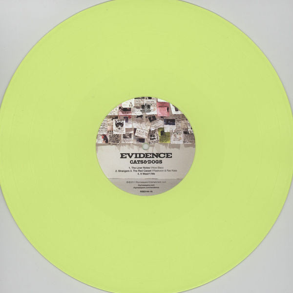 Evidence (2) : Cats & Dogs (LP, Yel + LP, Pin + Album, Ltd)