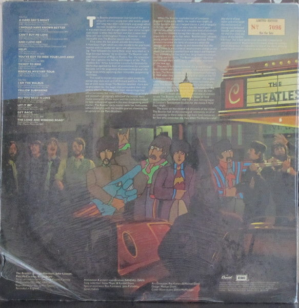 The Beatles : Reel Music (LP, Comp, Ltd, Promo, Yel)