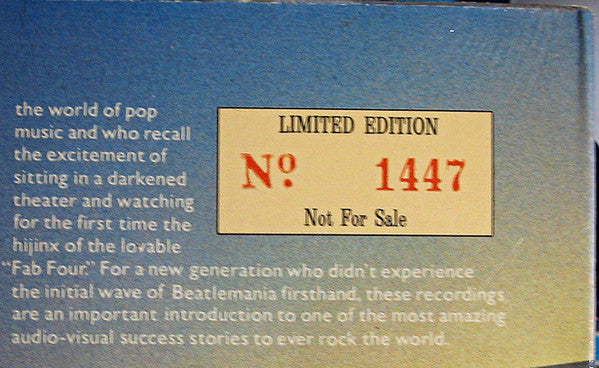 The Beatles : Reel Music (LP, Comp, Ltd, Promo, Yel)