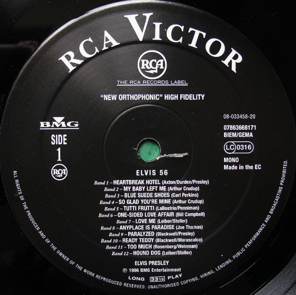 Elvis Presley : Elvis 56 (Collector's Edition) (LP, Comp, Dlx, Ltd, Gat)