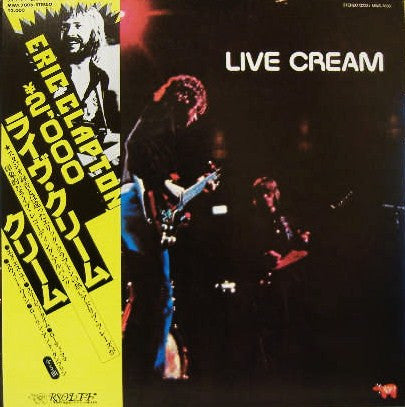 Cream (2) : Live Cream (LP, Album, Gat)