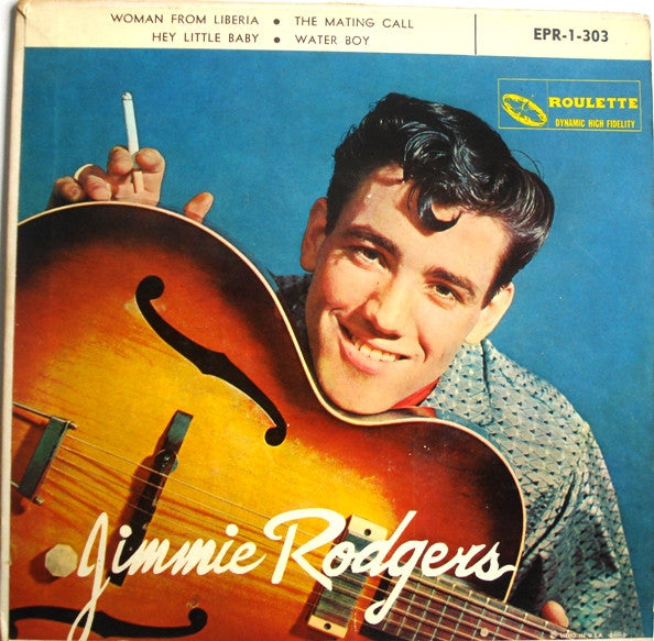 Jimmie Rodgers (2) : Woman From Liberia (7", EP, Red)
