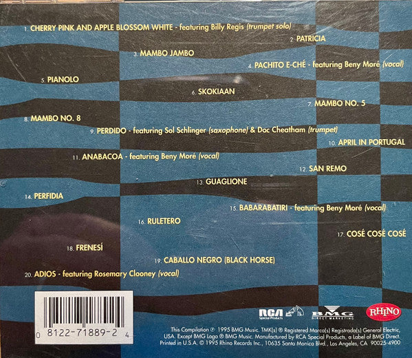 Perez Prado And His Orchestra : Mondo Mambo! The Best Of Pérez Prado & His Orchestra (CD, Comp)