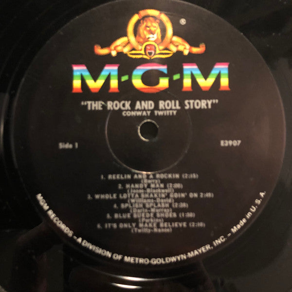 Conway Twitty : The Rock & Roll Story (LP, Album)