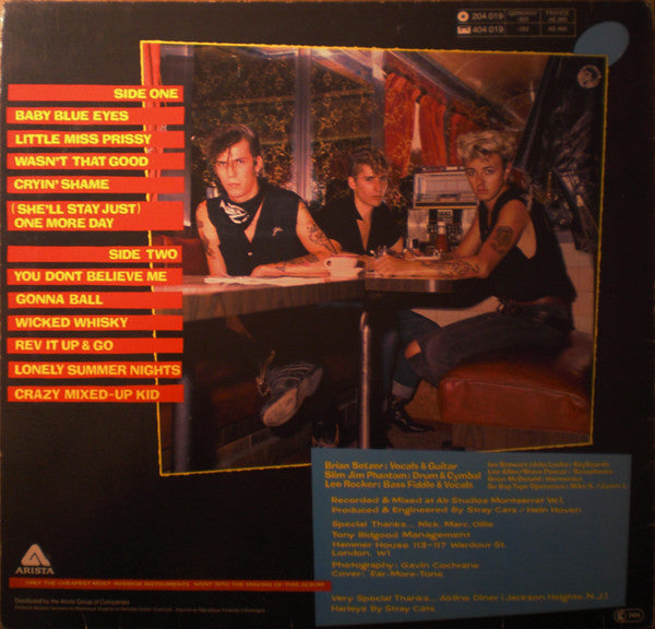Stray Cats : Gonna Ball (LP, Album)