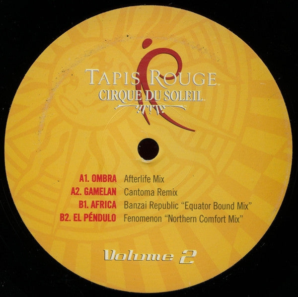 Cirque Du Soleil : Tapis Rouge (Volume 2) (12")