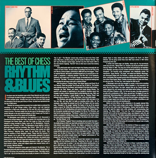 Various : The Best Of Chess Rhythm & Blues (2xLP, Comp)