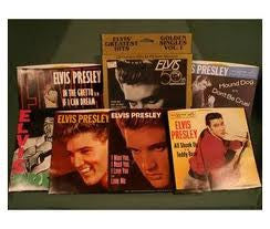 Elvis Presley : Elvis' Greatest Hits - Golden Singles Vol. I (7", Single, Mono + 7", Single, Mono + 7", Single, )