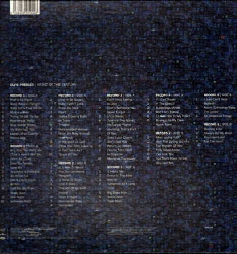 Elvis Presley : Artist Of The Century (Box + 5xLP, Comp, Ltd, RM)