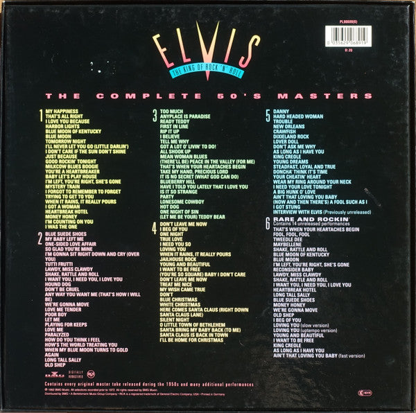 Elvis Presley : The King Of Rock 'N' Roll: The Complete 50's Masters (6xLP, Album, RM + Box, Comp, Ltd, Num, S/Edition)