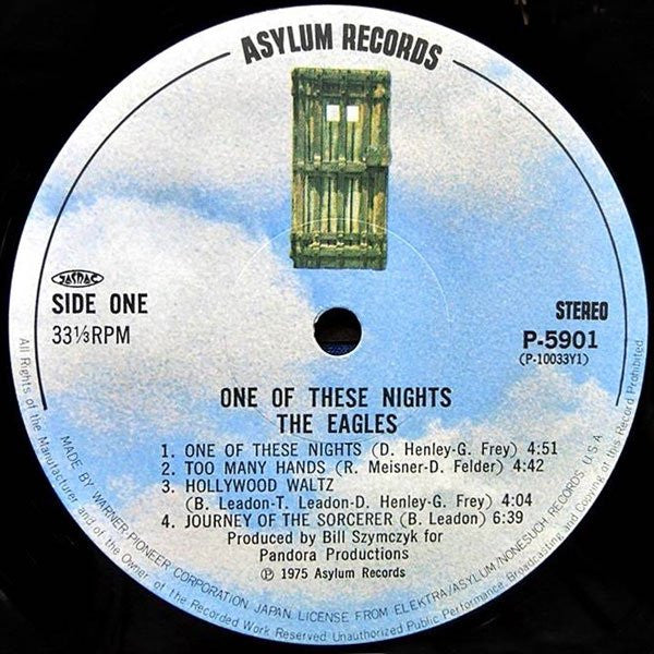 Eagles : One Of These Nights (LP, Album, RE)