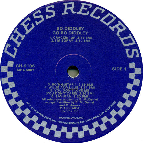 Bo Diddley : Go Bo Diddley (LP, Album, RE)