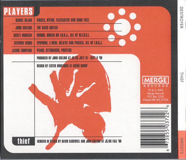 Destroyer (4) : Thief (CD, Album, RE, RM, Dig)