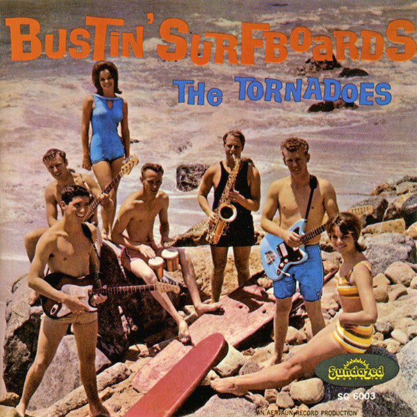 The Tornadoes : Bustin' Surfboards (CD, Album, Mono, RE)