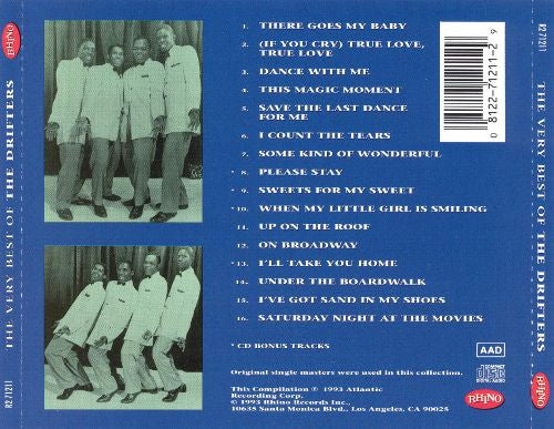 The Drifters : The Very Best Of The Drifters (CD, Comp, Mono, RE, RM, RP)